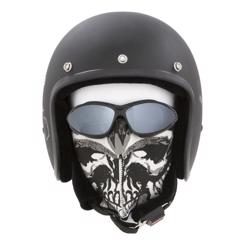 Highway Hawk  Motorcykel Maske Skull Gun